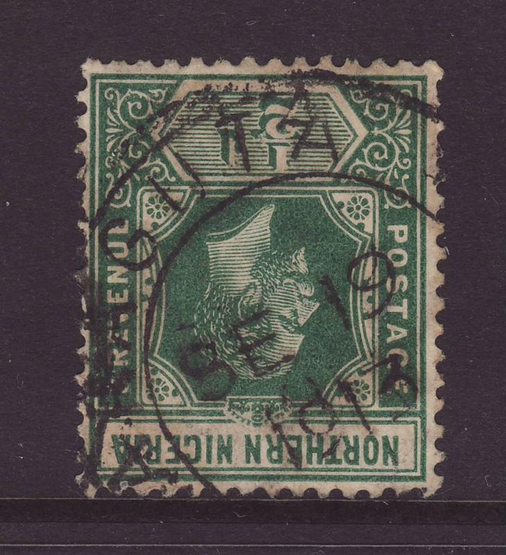 1912 Northern Nigeria ½d Naraguta CDS F/U SG40