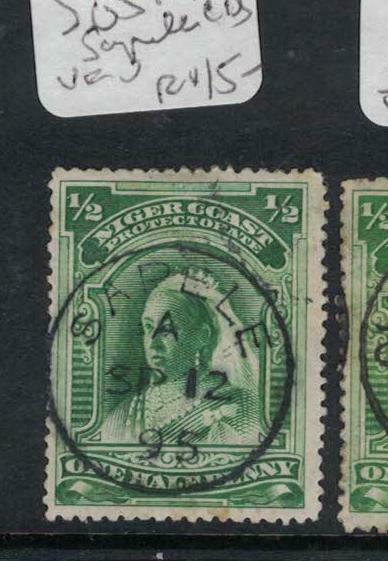 Niger Coast Protectorate SG 51a Sapele CDS VFU (2dvi)