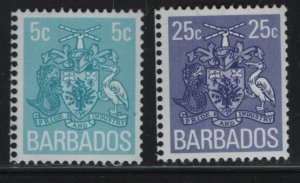 BARBADOS  432-433  MNH SET