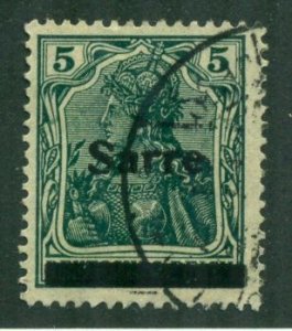 Saar 1920 #4g U SCV (2024) = $3.75