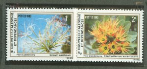 New Caledonia #483-4  Single (Complete Set)