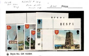 Isle of Man, Postage Stamp, #114..124 Mint NH, 1978 Landmarks (AB)