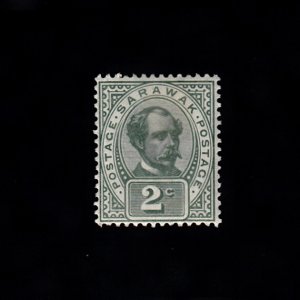 Sarawak Scott #37 MH Note