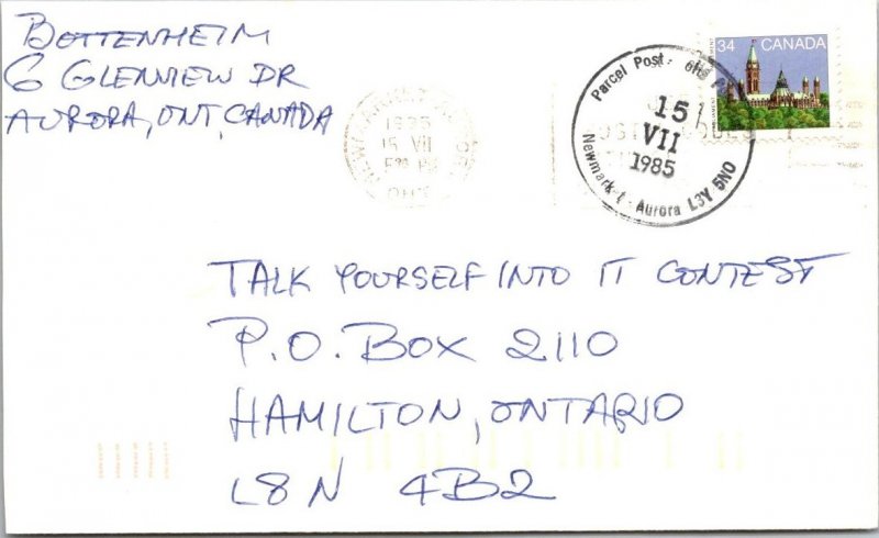 Canada 1985 Aurora Ont - A02348