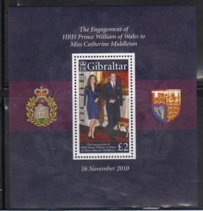 Gibraltar 1266 William and Kate Engagement Mint NH