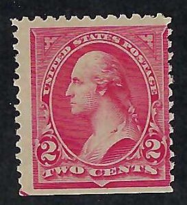 US Scott #252 Mint OG NH Fine