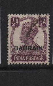 Bahrain 1942 SG39 1/2a  used definitive