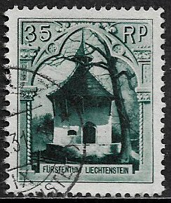 Liechtenstein #100 Used Stamp - Rofenberg Chapel