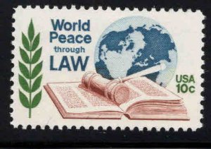 USA Scott 1576 MNH** World Peace through Law stamp