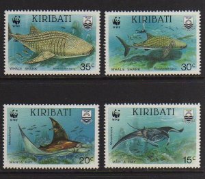 Kiribati 1990 Sc 562-565 WWF set MNH