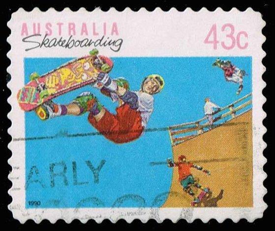 Australia #1186 Skateboarding; Used (0.25)