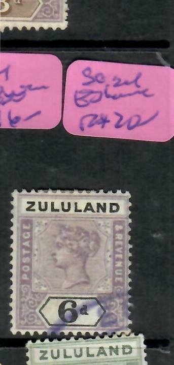 ZULULAND  (PP2305B)  QV  6D  SG 24  VIOLET ESHOWE     VFU