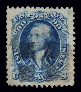 MOMEN: US STAMPS # 72 JUMBO USED $625 LOT #24758