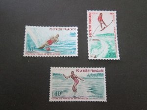 French Polynesia 1971 Sc 267-9 set MH