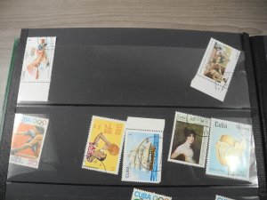 Cuba, Castro, 100s of Stamps in a Lighthouse Stock book