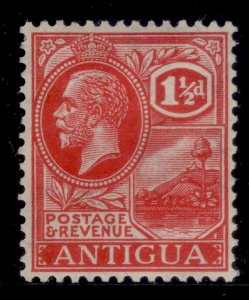 ANTIGUA GV SG68, 1½d carmine-red, M MINT.