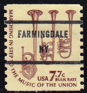 Precancel - Farmingdale, NY PSS 1614-81 - Bureau Issue