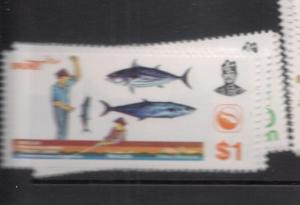 Brunei Fish SG 326-9 MNH (8dfh) 