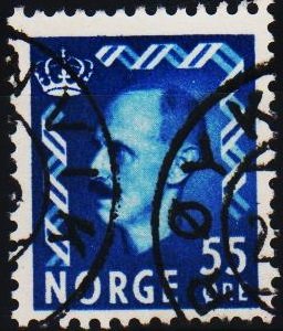 Norway. 1950 55ore S.G.426  Fine Used