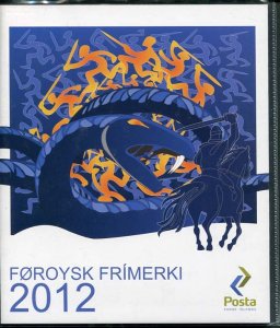 Faroe Islands 2012, Official Yearset 2012, MNH