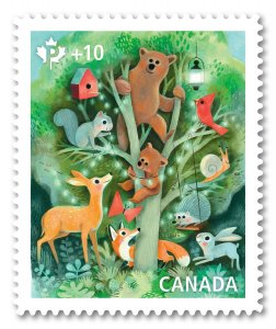 DIE CUT = COMMUNITY = BEAR, DEER, FOX, SQUIRREL, RABBIT Canada 2020 B30i