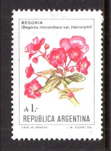 Argentina 1524 Flower MNH VF