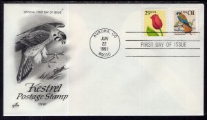 US 2476 Kestrel Artcraft U/A FDC