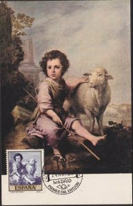 SPAIN 1960 Murillo Painting maximum card...................................67240