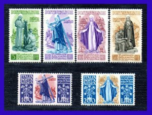 1948 - Italia - Scott n 489  492 - C127 / C128 - MNH - IT- 023 - 02