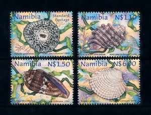 [99772] Namibia 1998 Marine life sea shells sea snails  MNH