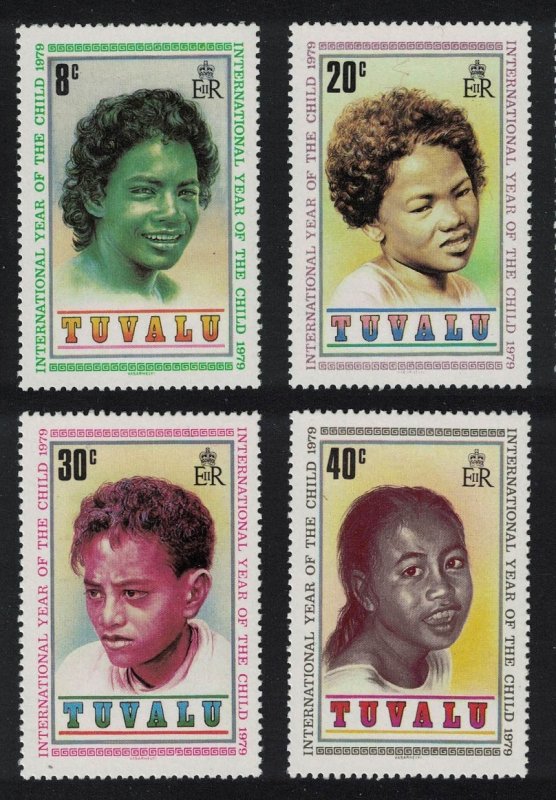 Tuvalu Intl Year of the Child 4v 1979 MNH SG#135-138