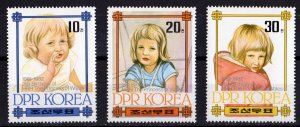 North Korea 1982 Sc#2175/2177 PRINCESS DIANA 21st.BIRTHDAY Set (3) MNH