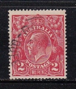 Australia stamp #28, used, CV $2.75