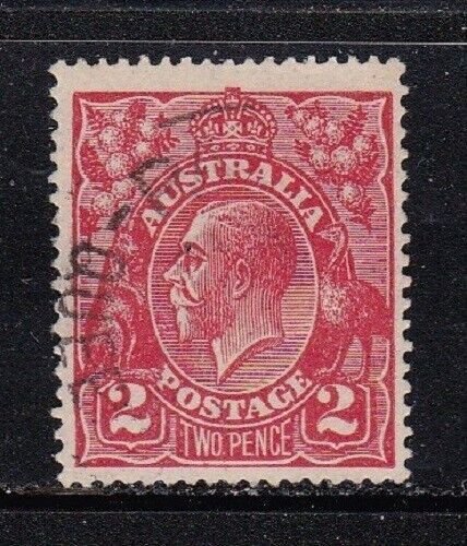 Australia stamp #28, used, CV $2.75