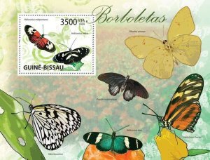 Guinea - Bissau 2009 - Butterflies S/s Y&T 482, Michel 4508/BL735