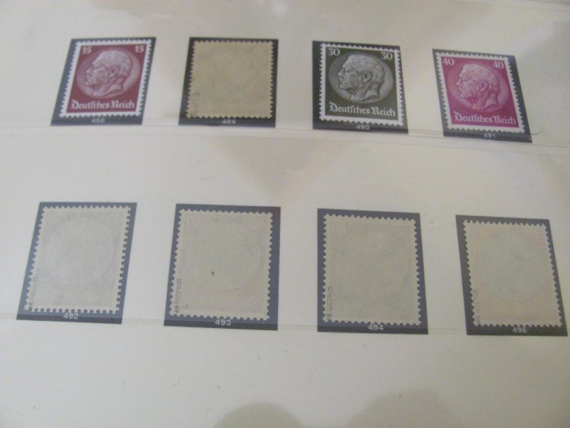 Germany 1933 MNH SIGNED SCHLEGEL SC 401-414  VF/XF 1100 EUROS (174)