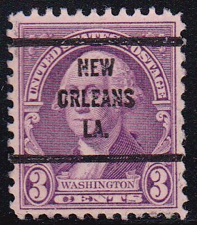 Precancel - New Orleans, LA PSS 720-63 - Bureau Issue