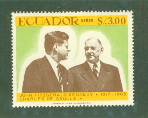 ECUADOR 764D MNH CV $2.90 BIN $1.50