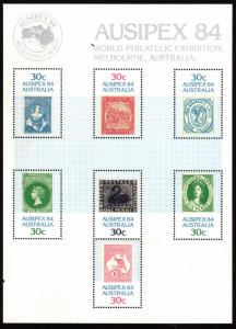 Australia - Mint Souvenir Sheet Scott #926 (Stamp on Stamp)