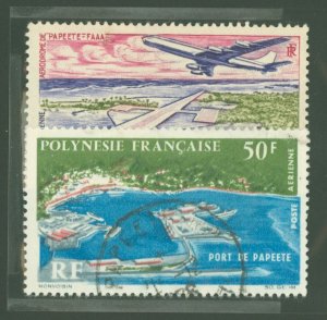 French Polynesia #C28/43 Used