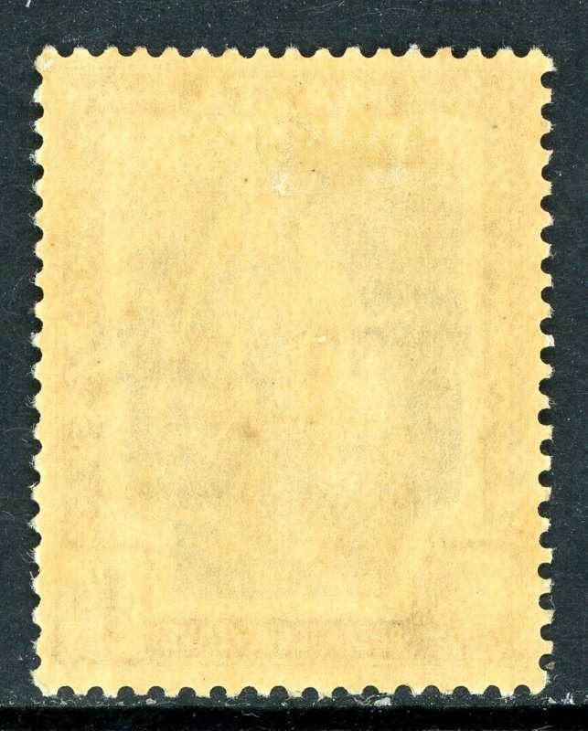 Malta 1926 British KGV 1' Olive Brown & Ultra POSTAGE Scott #125 Mint U469 ⭐⭐⭐⭐⭐