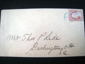 UNITED STATES COVER, SCOTT #10A