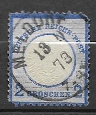 Germany Sc. # 18 Mi. # 20 Used L2