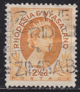 Rhodesia & Nyasaland 143B Queen Elizabeth II 1956