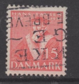 Denmark  Scott#  255  used single