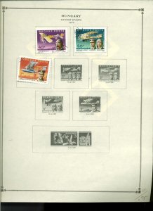 Collection, Hungary Part M Scott Page, 1871/1982, Cat $59, Mint & Used BOB