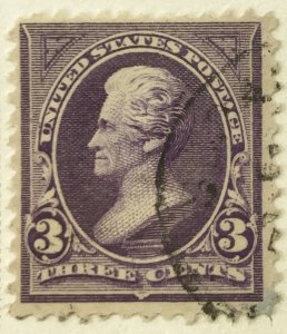 AlexStamps UNITED STATES #268 VF Used 