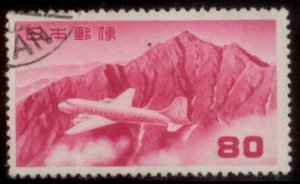 Japan 1952 SC# C33 Plane Used E173