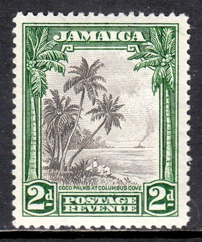 Jamaica - Scott #106 - MH - Pulled perf at bottom - SCV $32