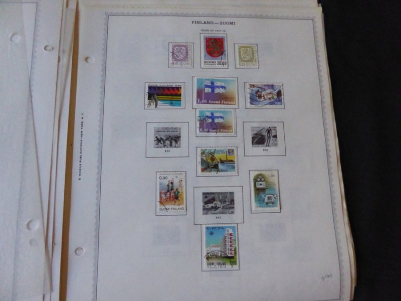 Fiume 1918-1958 Stamp Collection on Scott Specialty Album Pages